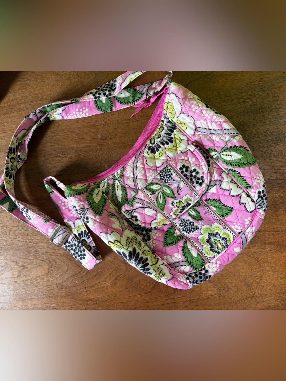 Vera Bradley Priscilla Pink crossbody bag
